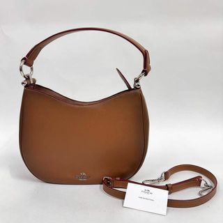コーチ(COACH)のCOACH コーチ 2way ショルダーバッグ ノマド ホーボー ブラウン(ハンドバッグ)