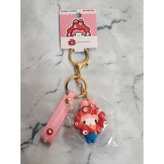 サンリオ(サンリオ)の【新品未開封】 万博 マイメロディー 立体マスコットストラップキーホルダー(キャラクターグッズ)