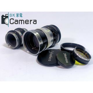 YASHICA CINE YASHINON 38ｍｍ F1.4 YAHINON 13ｍｍ F1.4 シネレンズ 2本セット ヤシカ ヤシノン