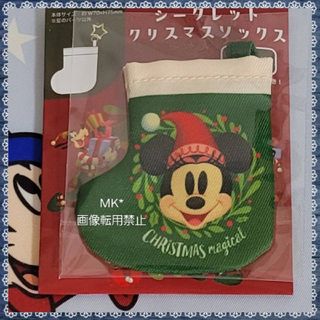 ディズニー(Disney)のディズニーストア♡完売品☆シークレットクリスマスソックス☆ミニー(キャラクターグッズ)
