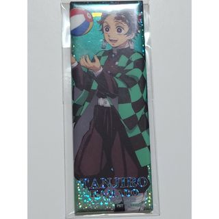 【ナムコ限定】鬼滅の刃 ホログラム ロングスクエア缶バッジ