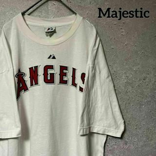 Majestic マジェスティック Tシャツ ANGELS ハンター 野球 XL