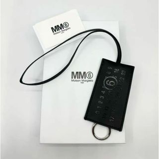 MM６メゾンマルジェラ　ネックストラップ　レザー　キーリング　新品！