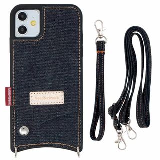 [ニードネットワーク] 岡山デニム iPhone11 用 スマホ ケース ショル