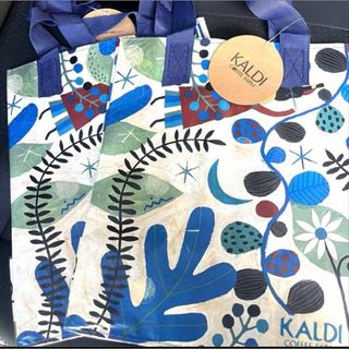 カルディ(KALDI)の【限定品】KALDIエコバッグ オトノハ 2枚(エコバッグ)