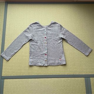 ニットプランナー　グレーのカーディガン 140サイズ