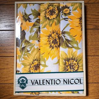 valentio nicol 花柄 タオルセット