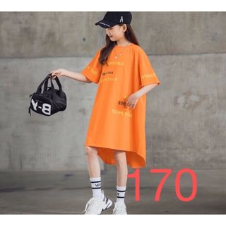 KWFA031キッズ 子供服 Tシャツワンピース ロングワンピース 女の子 春夏