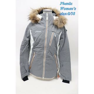 Phenix フェニックス レディース スキーダウンジャケット グレー 8/38 ES4820T55 スポーツ トップス R2507-030