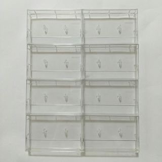 カセットテープ 空ケース8コ クリア