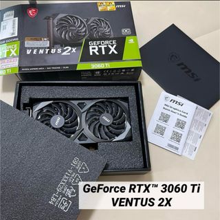 GeForce RTX 3060 Ti VENTUS 2X グラフィックボード