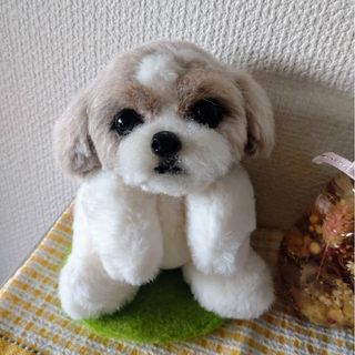 シーズー☆ふわふわぬいぐるみ☆ハンドメイド