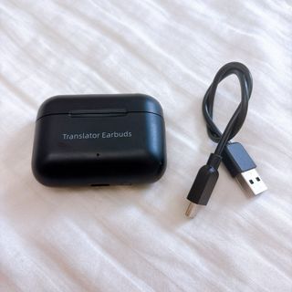 AI自動翻訳イヤホン Translator Earbuds ブラック