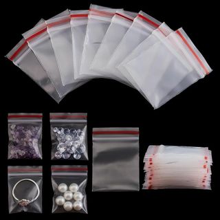 【数量限定】PandaHall 500枚 チャック袋 3x4cm ジッパー式ポリ