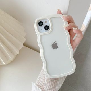 【色:ホワイト_サイズ:iPhone 14/iPhone 13】QLTYPRI 