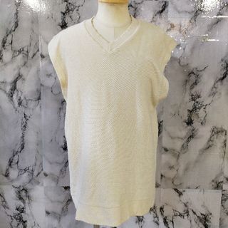SG25T/ザラ/ニットベスト/USA.Lサイズ/ビックシルエット/メンズ