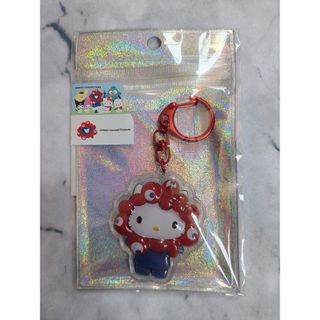 【新品未開封】ミャクミャク キティ EXPO2025 ぷっくり立体キーホルダー