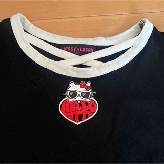 JESSY LOGAN ハローキティ コラボTシャツ 140 黒