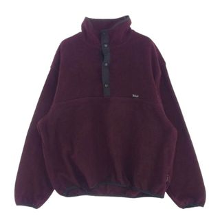 WOOLRICH - WOOLRICH ウールリッチ 90s フリース スナップシャツ エンジ系 L【中古】
