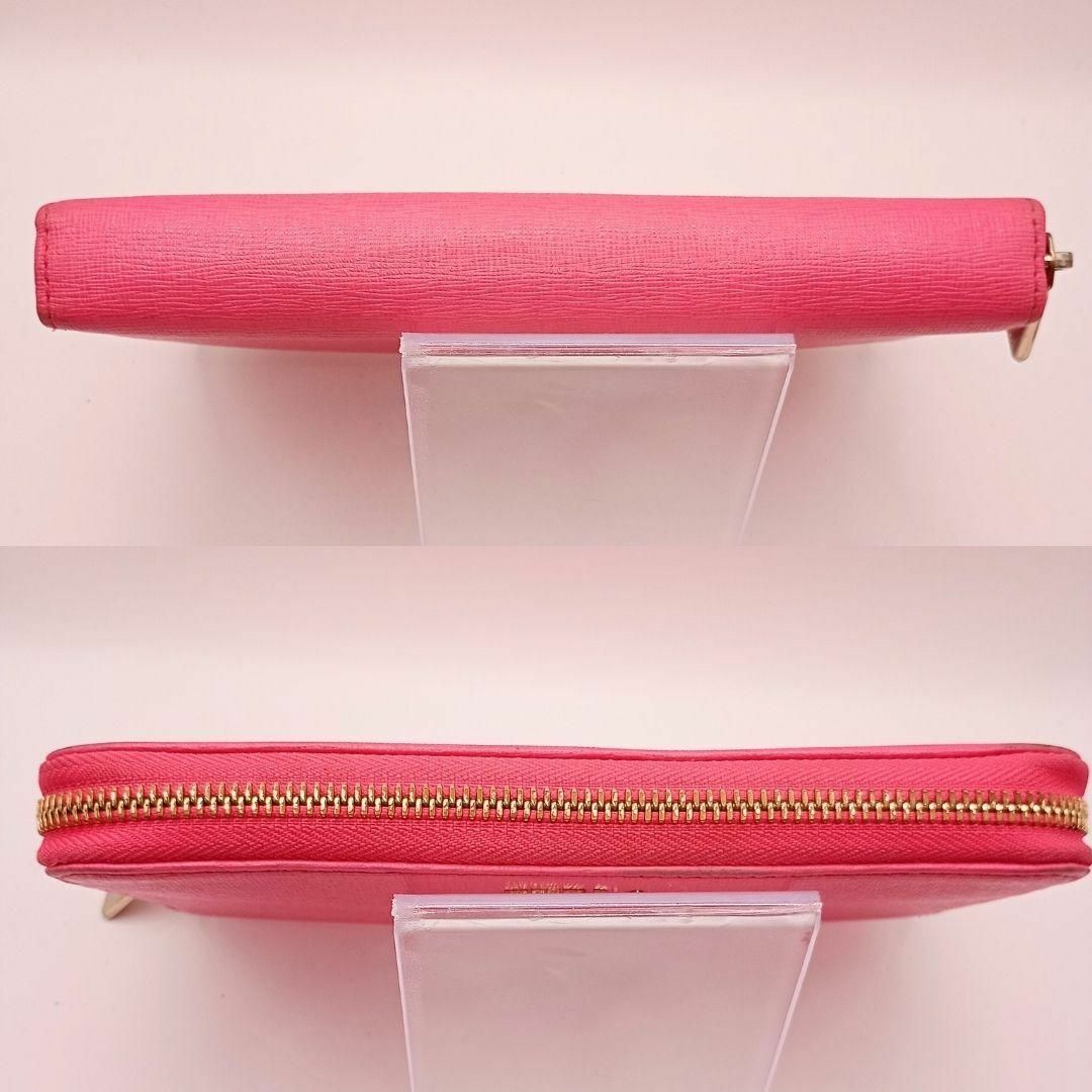 FURLA - FURLA フルラ 長財布 ラウンドジップ財布 ピンクの通販