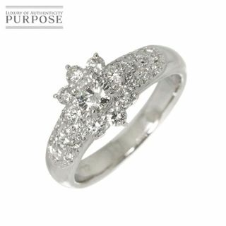 リング 18号 ダイヤ 0.31ct/0.72ct Pt プラチナ 指輪 90282825(リング(指輪))