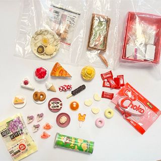 【ミニチュア】スイーツ 洋菓子 和菓子 スナック まとめ売り リーメント