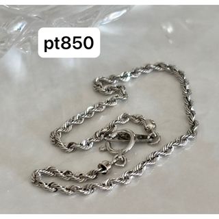 pt850プラチナブレスレット　レディース　16㎝(ブレスレット/バングル)