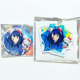 負けヒロインが多すぎる！ サンリオ 八奈見杏菜 おなまえアクリルバッジ 缶バッジ