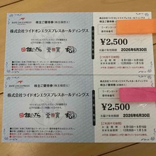 銀のさら 株主優待 5000円分(レストラン/食事券)
