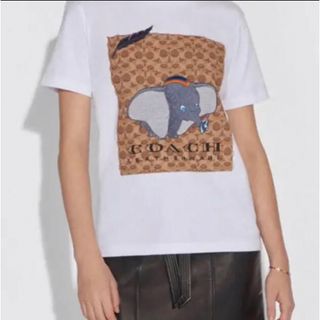コーチ(COACH)のDisney ダンボ Tシャツ ディズニー 刺繍(Tシャツ(半袖/袖なし))
