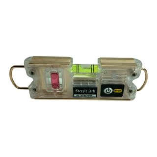＊＊エビス LEDライト水平器 エビス ED-16TBLPGGR クリア×ピンクゴールド