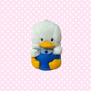 サンリオ(サンリオ)のサンリオ　レトロ　アヒルのペックル　ガラガラドール　ぬいぐるみ(ぬいぐるみ)