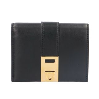 サルヴァトーレフェラガモ(Salvatore Ferragamo)のサルヴァトーレフェラガモ ガンチーニ 二つ折り財布 カーフ 220633 レディース Salvatore Ferragamo  中古(財布)