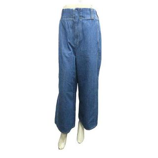 MACPHEE - 【中古】　MACPHEE マカフィー パンツ デニム ワイド サイズ34 レディース＿S28＿s-1117-r28