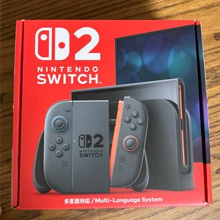 ニンテンドウ(任天堂)のNintendo Switch 2本体 (多言語対応) 未使用品(家庭用ゲーム機本体)