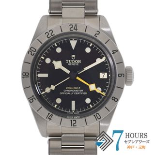 チュードル(Tudor)の【131763】TUDOR チュードル M79470-0001 ブラックベイ ブラックダイヤル SS 自動巻き ギャランティーカード 純正ボックス 腕時計 時計 WATCH メンズ 男性 男 紳士【中古】(腕時計(アナログ))