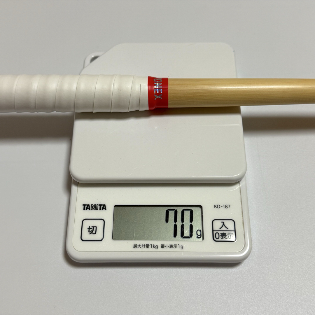 【新品未使用】太鼓の達人マイバチ 38cm 米ヒバ【万能型】 a671 楽器の打楽器(その他)の商品写真