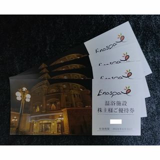 飯田グループ (江の島アイランドスパ) 株主優待券 4枚 クリックポスト送料無料(その他)