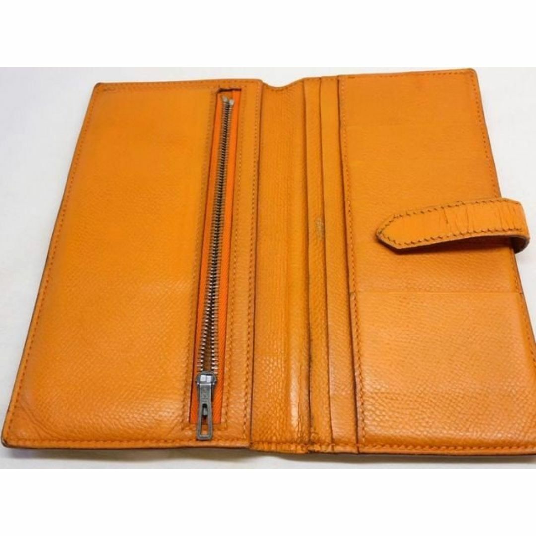 HERMES - エルメス 長財布 ベアンクラシック シェーブル