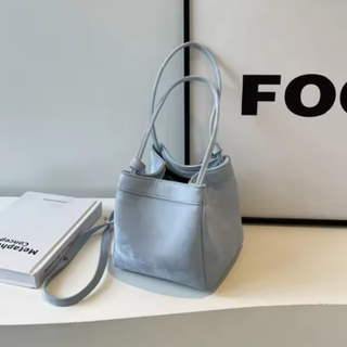 大人気 BOXBAG ショルダーバッグ ブルー 水色 (ショルダーバッグ)