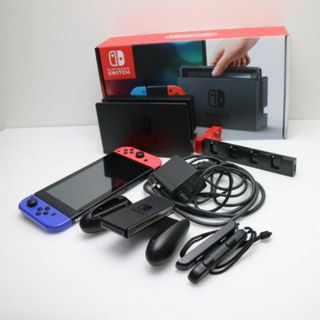 ニンテンドースイッチ(Nintendo Switch)のNintendo Switch ブルーネオンレッド  M222(家庭用ゲーム機本体)