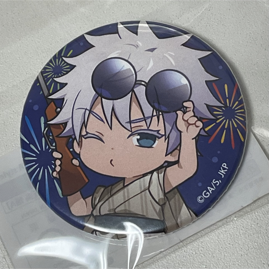 呪術廻戦 五条 まるくじ 缶バッジ エンタメ/ホビーのアニメグッズ(バッジ/ピンバッジ)の商品写真