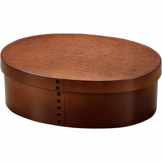 たつみや(Tatsumiya) 弁当箱 ランチボックス 抗菌塗り 曲げわっぱ 一(弁当用品)