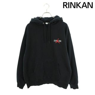シュプリーム(Supreme)のシュプリーム ×ナイキ NIKE  24AW  Jordan Hooded Sweatshirt ジョーダンロゴ刺繍パーカー メンズ L(パーカー)