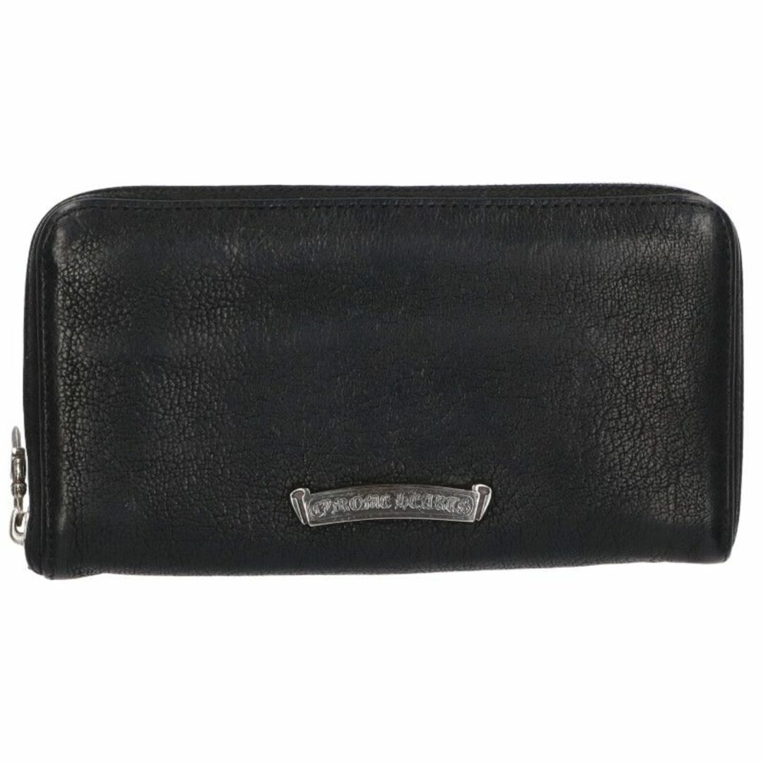 ゼロピラミッドスタッズコーナー ラウンドジップレザー財布　ウォレット Chrome Hearts - クロムハーツ REC F ZIP/ゼロピラミッド
