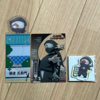 【匿名発送】忍たま乱太郎 クリアカード/ロングステッカー（雑渡昆奈門）