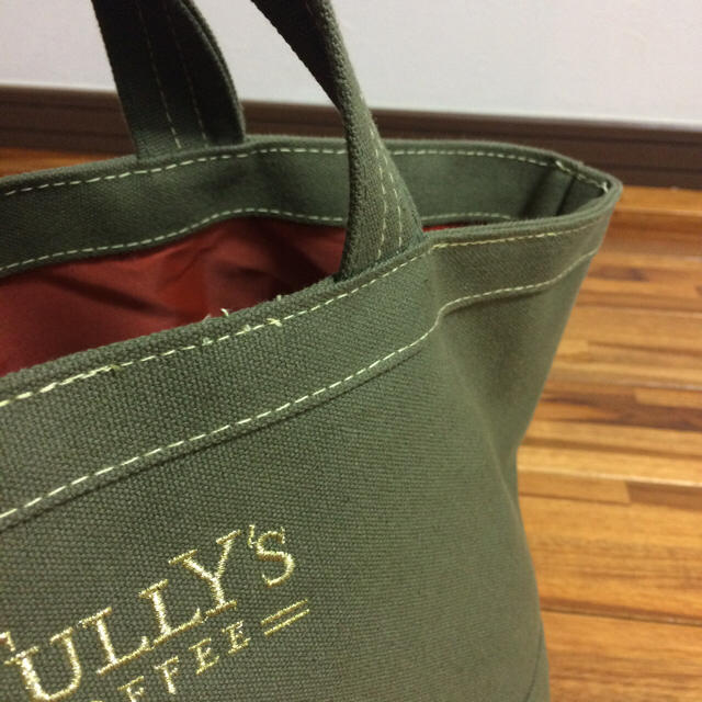 TULLY'S COFFEE(タリーズコーヒー)の専用 タリーズ バック グリーン レディースのバッグ(トートバッグ)の商品写真