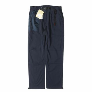 GRAMICCI - 【新品】GRAMICCI グラミチ パンツ サイズ:L / BRIEFING ×BEAMS ストレッチ リップストップ イージー カーゴ パンツ / ネイビー 紺 / ボトムス ズボン / コラボ【メンズ】