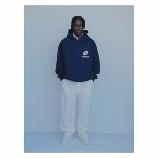 アーバンリサーチ(URBAN RESEARCH)の【NAVY】LOTTO CLASSIC BIG LOGO HOODIE(その他)