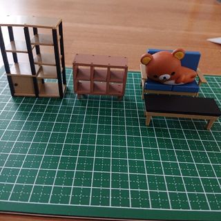 TAMA-KYU LET'S DIY 組み立て家具 全４種&リラックマ(その他)
